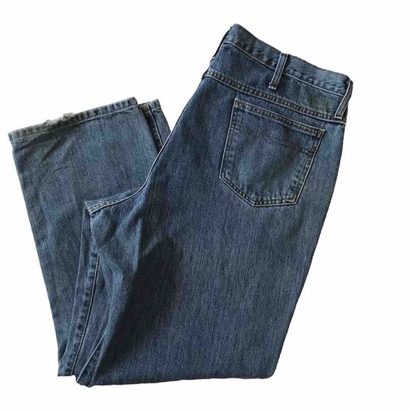 Cinch Men Green Label Relaxed Fit Blue Jeans 38 X 30 Tapered Western Ranch Denim - Picture 13 of 13